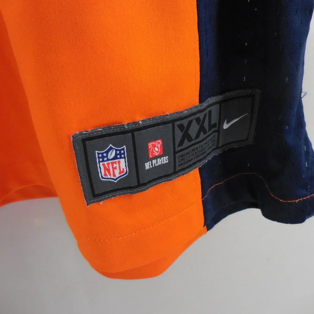Nike Denver Broncos‎ Javonte Williams 33 NFL Jersey Orange Mens XXL On Field